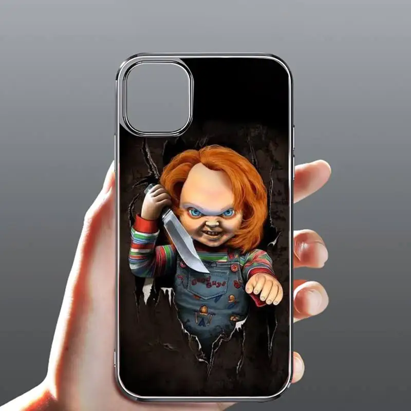 

HORROR CHURSE cool movie Phone Case Transparent for iPhone Samsung 11 12 6 7 8 9 30 Pro X Max XR Plus lite