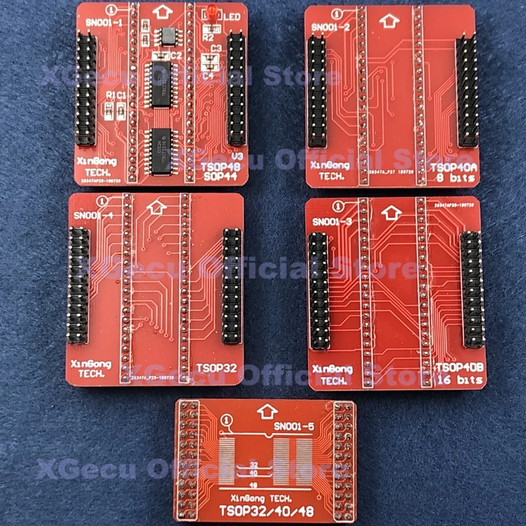 

TSOP32/40/48 adapter for XGecu TL866A TL866CS TL866II Plus USB Universal Programmer SPI Flash