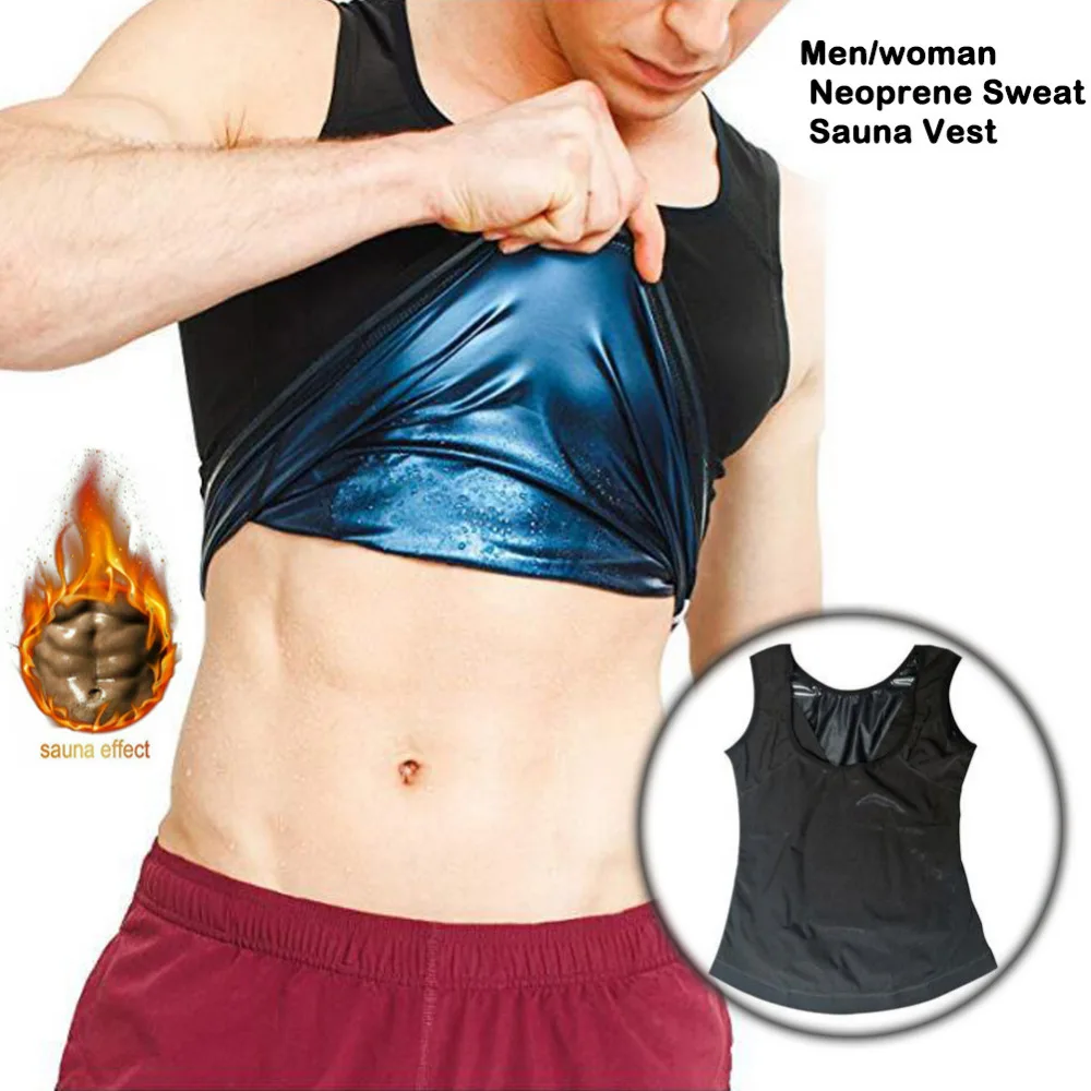 

Men/Women Neoprene Sweat Sauna Vest Body Shapers Vest Waist Trainer Slimming Vest Shapewear Waist Shaper Corset For Women