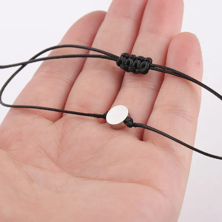 Новые модные веревочные браслеты HEISL-001G для женщин Подвески ручной работы