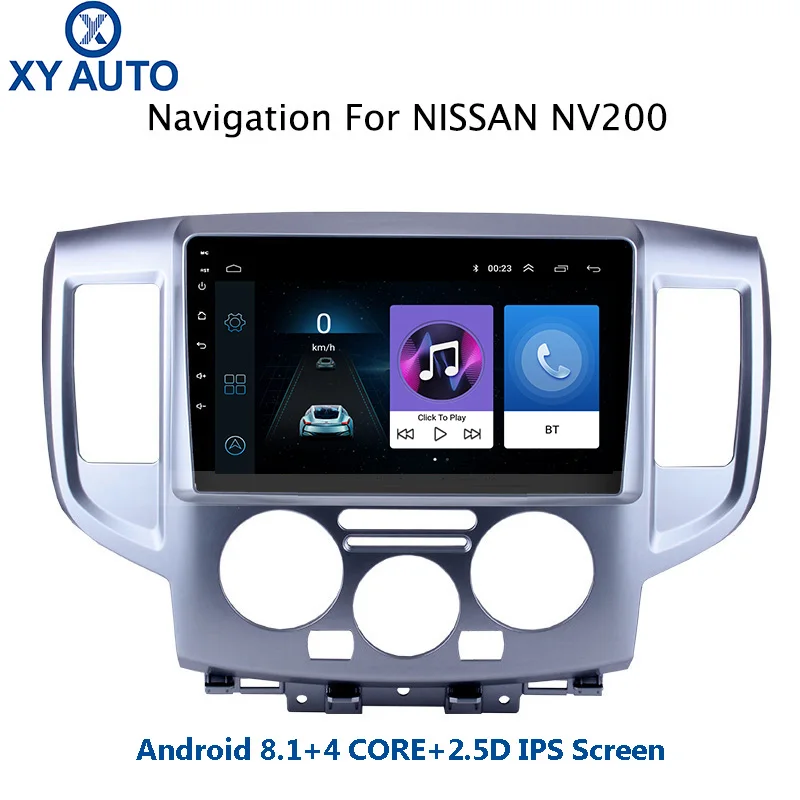 9 дюймовый 2.5D IPS закаленный HD мультисенсорный экран Android 8 1 NAVI для Nissan NV200 2014 2018 с