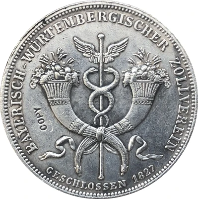 

1827 German states coins copy