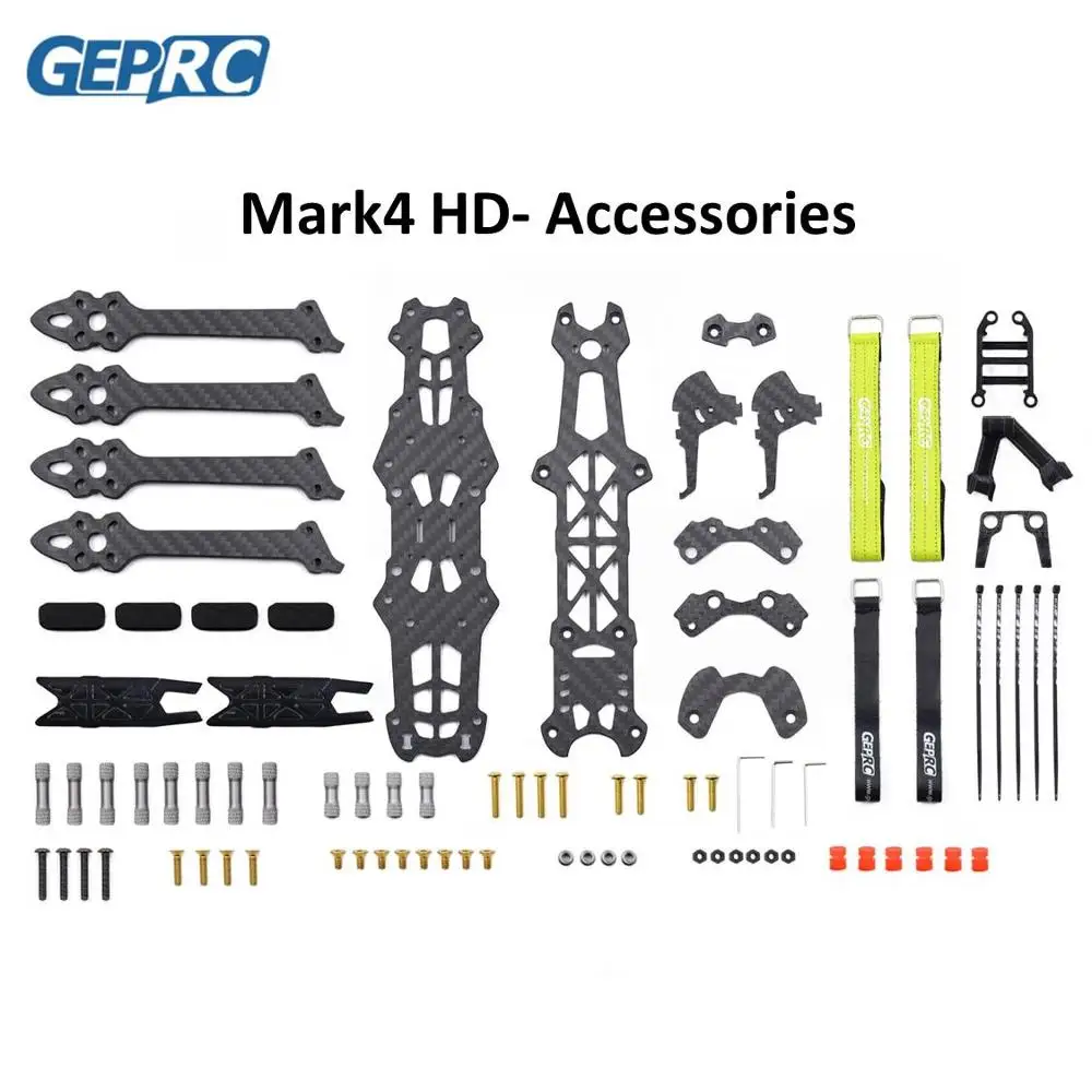 Запчасти для рамок GEPRC GEP Mark4 HD 5 ''/6''/7 ''Mark 4 Frame Arm FPV запчасти