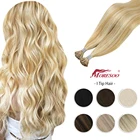 10 цветов I tip Наращивание волос, человеческие волосы, Кератиновое слияние, бразильские накладные волосы, прямые, машинное изготовление, Remy балаяж волосы