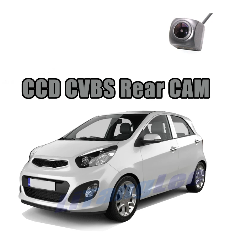

Car Rear View Camera CCD CVBS 720P For KIA Picanto Morning TA JA 2011~2020 Reverse Night Vision WaterPoof Parking Backup CAM