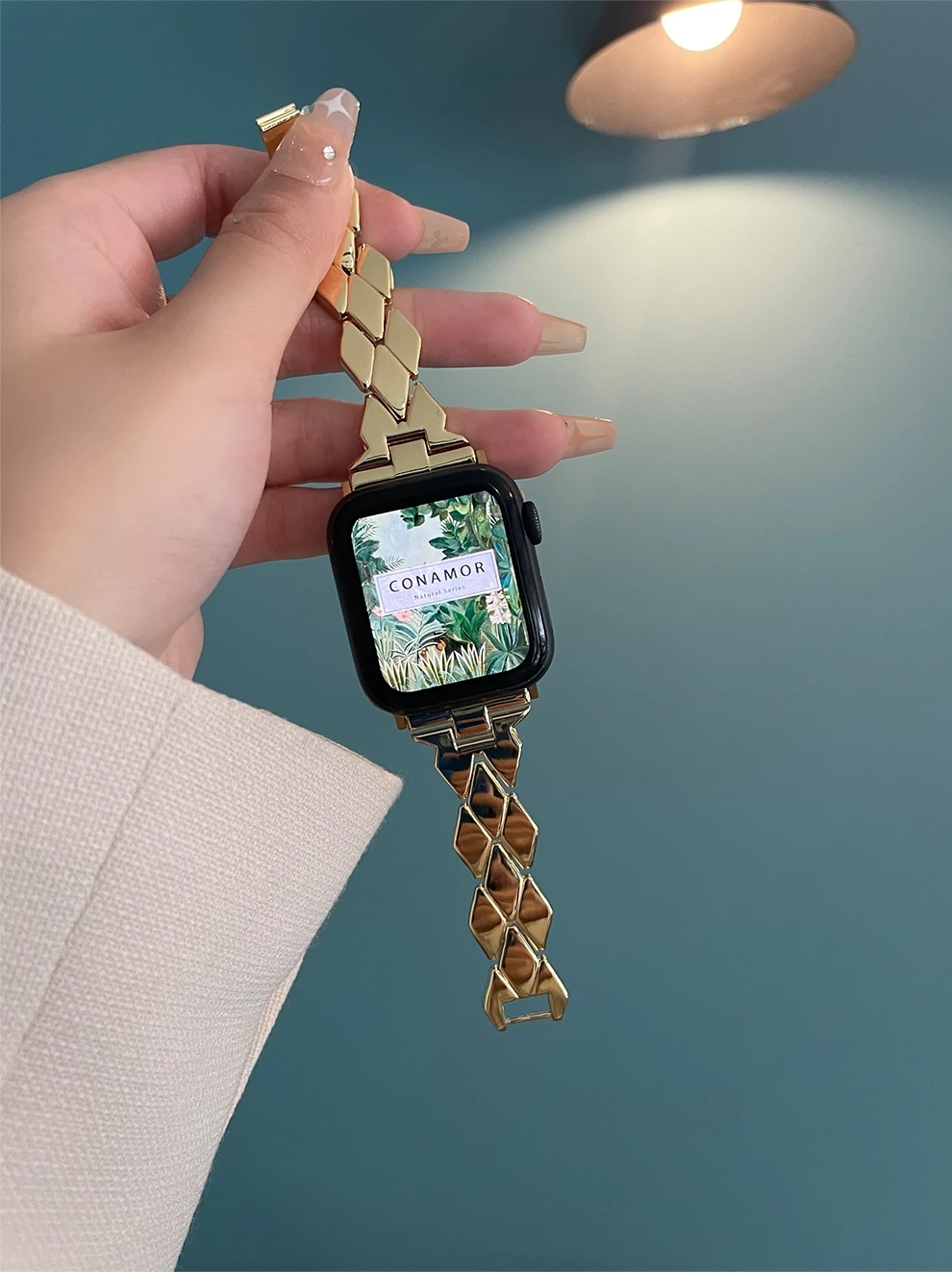 Metal bracelet For Apple Watch Strap 38mm 42mm iWatch 4 5 6 SE 7 band 44mm 40mm 41mm 45mm belt for Apple watch 3 2 1 Accessories