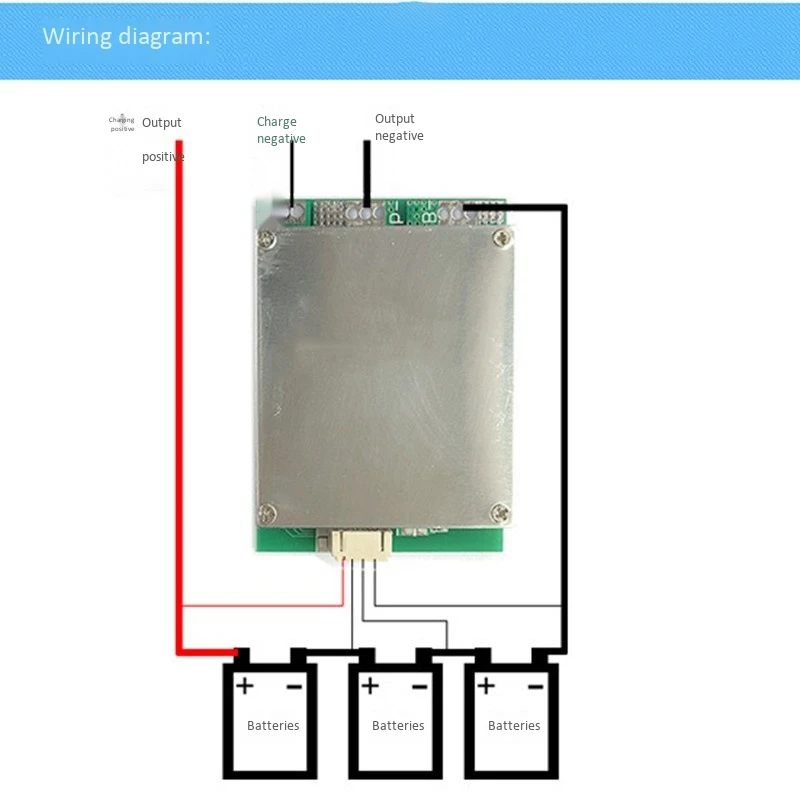 3S 12V 100A BMS литий-железо литиевая Батарея Зарядное Устройство Защиты доска с