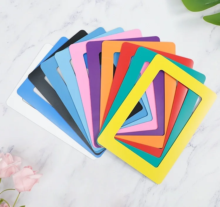 

Colorful Magnetic Picture 5 inch 11.8*16cm Frame Fridge Magnets Photo frame Decoration Articles