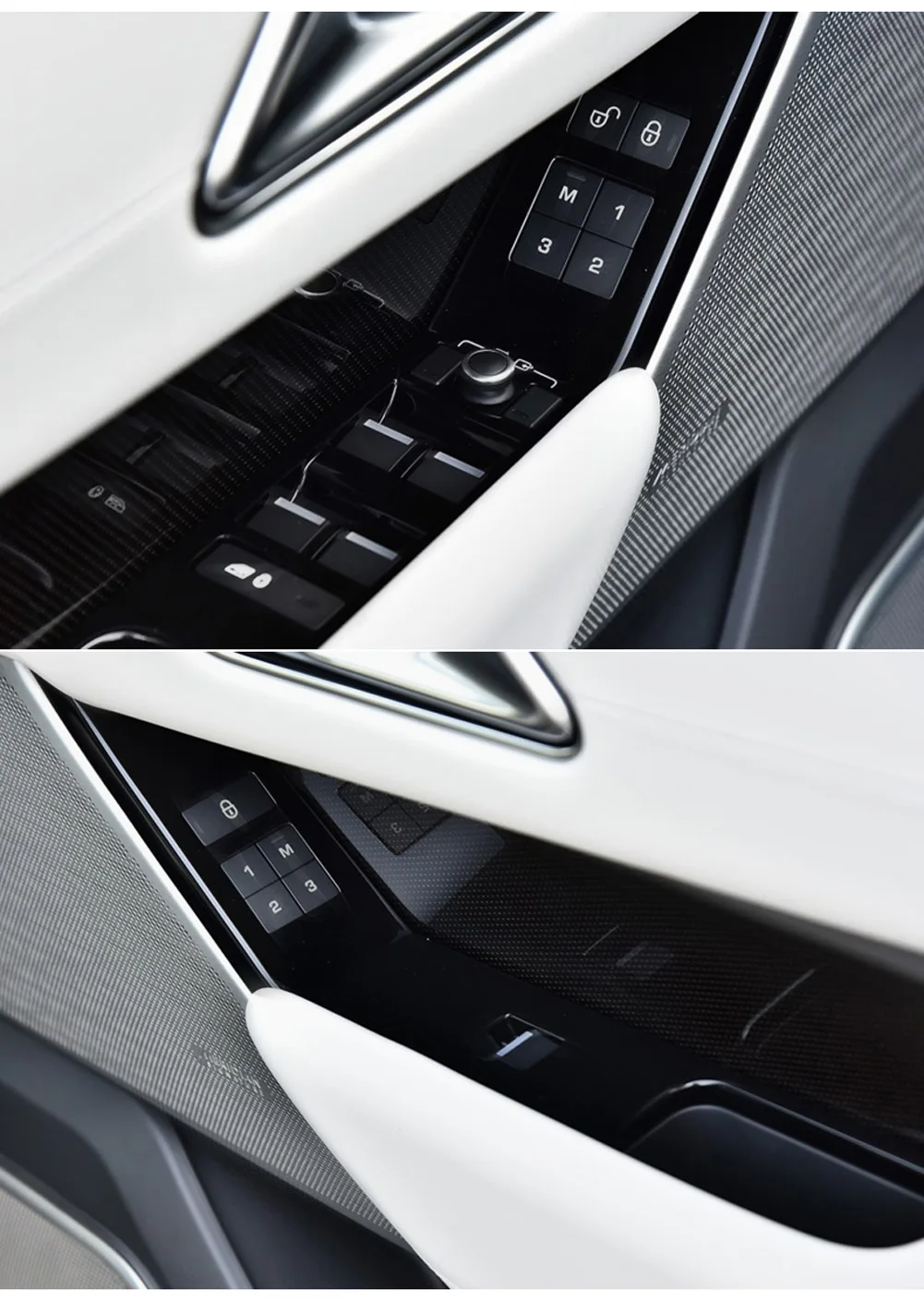Для Land Rover Range Rover Velar- Автомобильный руль центральная консоль Шестерня пленка центральный AC навигационный протектор ТПУ пленка