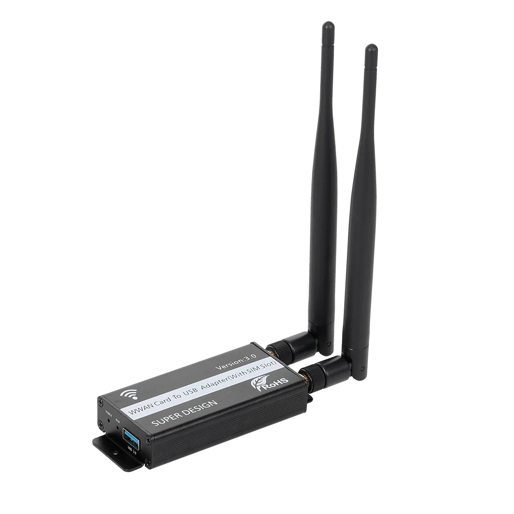 

NGFF M.2 Key B to USB 3.0 Adapter Board Card LTE Module with SIM 6/8 Pins Slot for WWAN/LTE/3G 4G Module