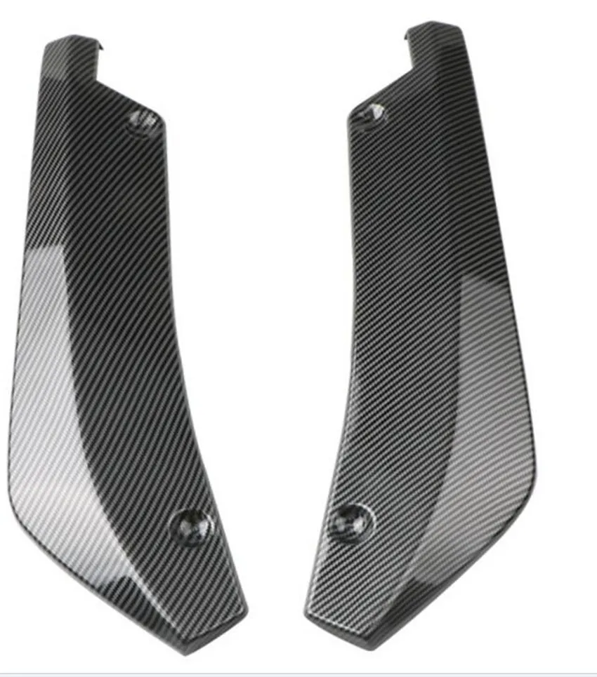 2 шт. волоконные разветвители для заднего бампера автомобиля защита от царапин