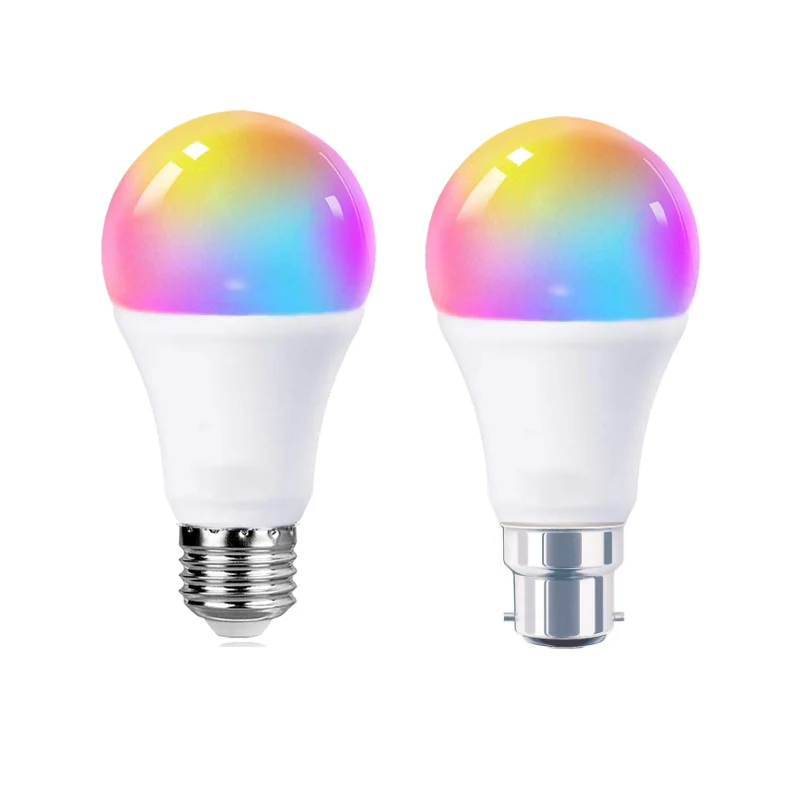 

Homekit WIFi Smart Bulb Colour B22 E27 E26 Dimmable RGBWC 7W Siri Voice Control Home Automation