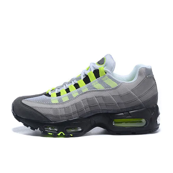 

OG Air 95 Men women Running shoes triple black white Volt Greedy Cherry Blossom Dark Smoke Grey mens trainers sports sneakers