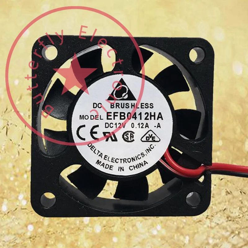 

Новый шариковый охлаждающий вентилятор EFB0412VHA 4010 40*40*10 мм DC 12 В 0.23A