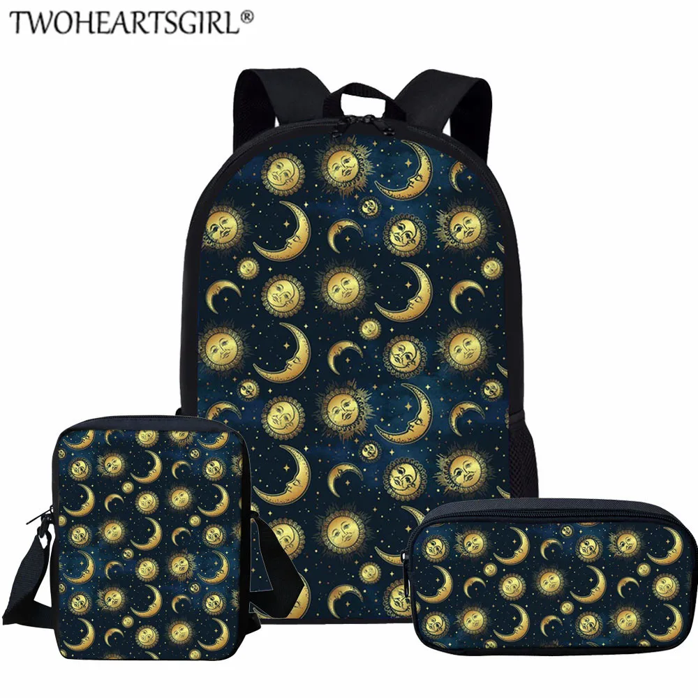 Twoheartsgirl детские школьные сумки набор для девочек и мальчиков ортопедический рюкзак красочная звезда печатная школьная сумка Детская сумка - Цвет: Z4514CEK