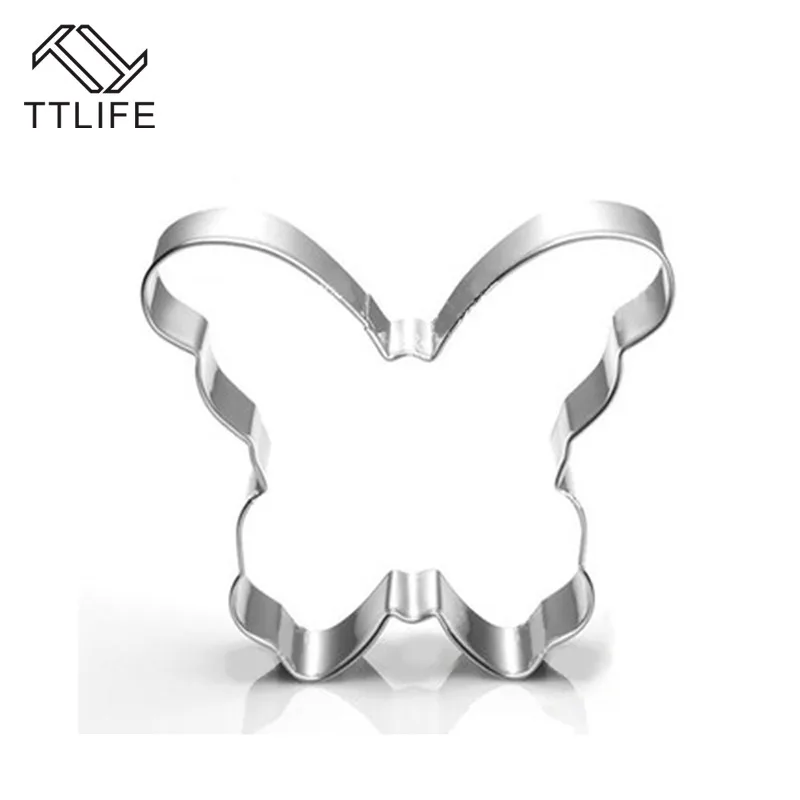 TTLIFE формочки для печенья с насекомыми-бабочками из нержавеющей стали для кондитерских изделий, печенья, кондитерских изделий