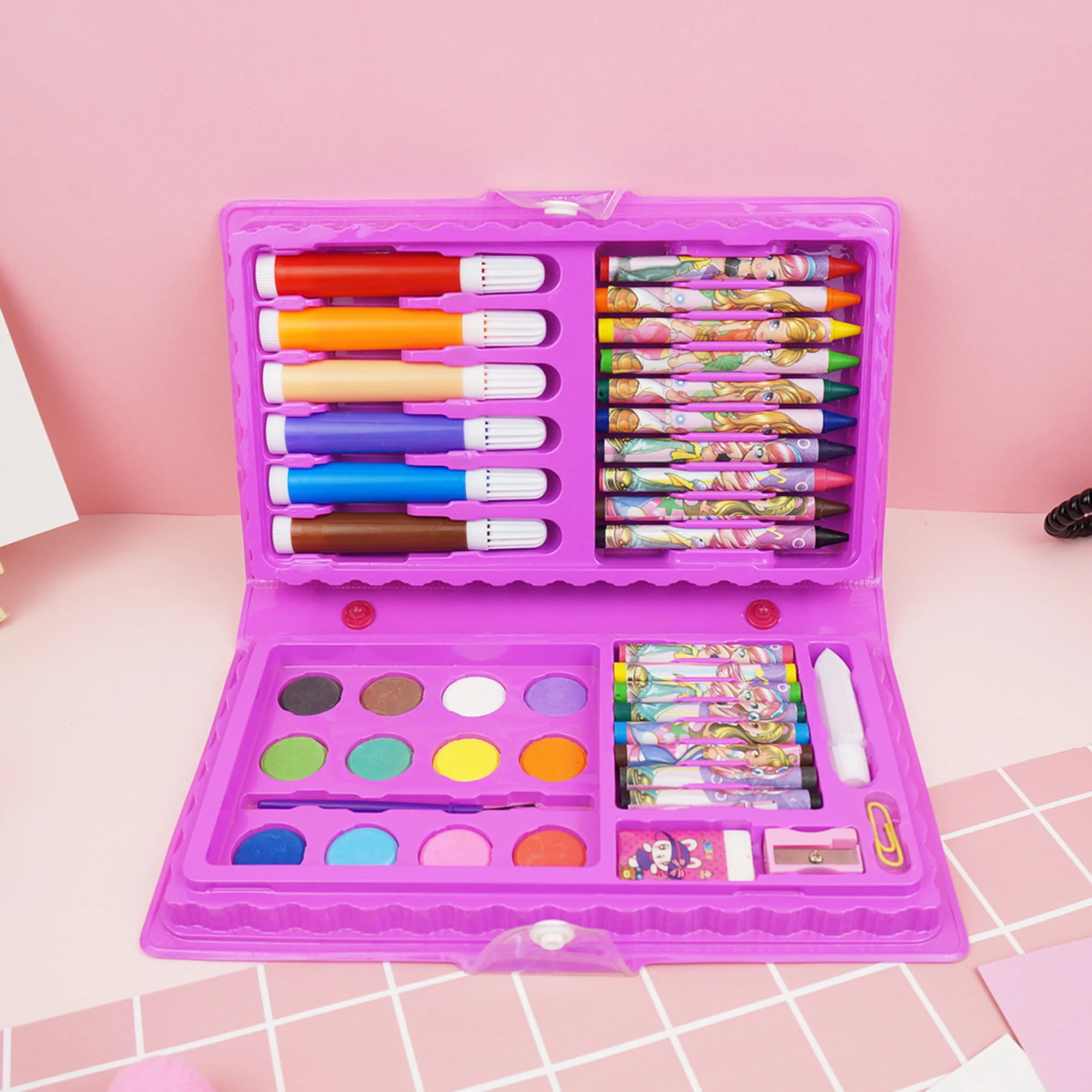 

42pc Children's Creative Stationery Set Primary School Painting School Supplies