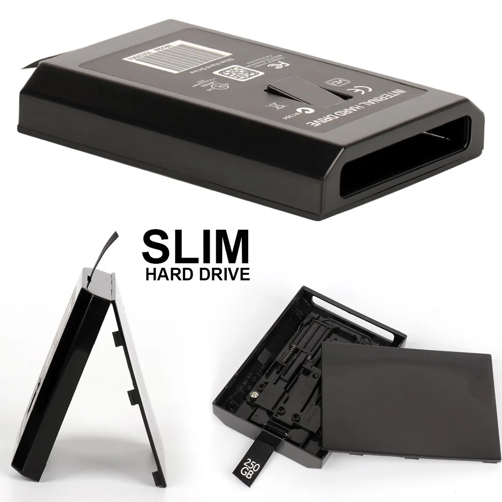 Чехол для жесткого диска XBOX 360 тонкий корпус держатель Microsoft Slim|Жёсткие диски и