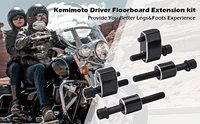 for touring motorcycle floorboard extensions kit road king electra glide road glide 1 compatible 2009 2021