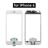 touch panel replacement for iphone 5 5s 6 6p front outer screen glass lens high quality aaa test with frame bezel repair parts