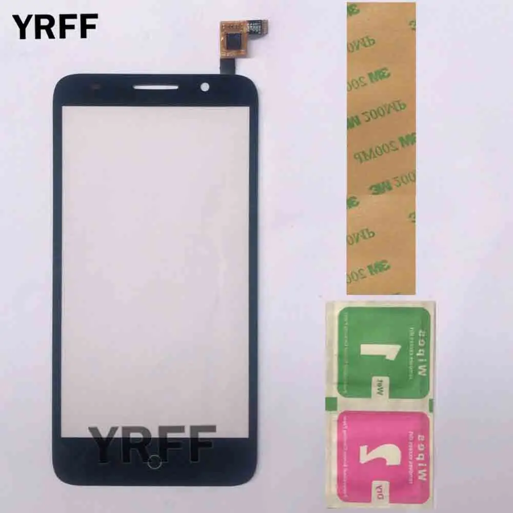 Black " сенсорный экран для Alcatel One touch Pixi 3 4G OT5065 OT 5065 5065 5065A 5065D 5065X сенсорный экран стекло дигитайзер сенсорная панель - Цвет: Black