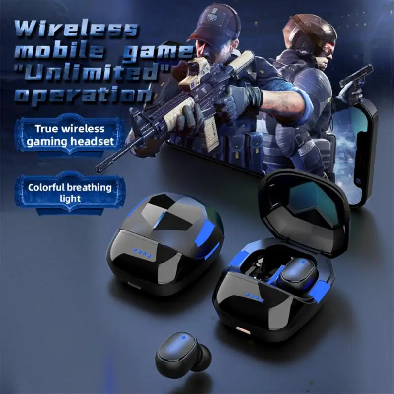 

Bluetooth-compatible 5.1 Earphones 3500mAh Charging Box Wireless Headphone 9D Stereo Sports Waterproof Earbuds Headsets