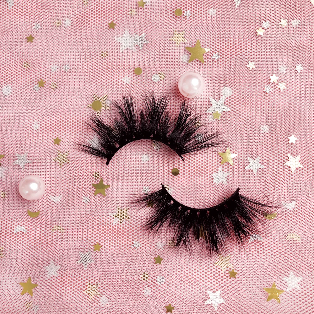 

Mink eyelashes 25MM 3D False Eyelashes 100% Mink Hair Fake Lashes Dramtic Thick Long Fluffy Eyelashes Extension Makeup Tools