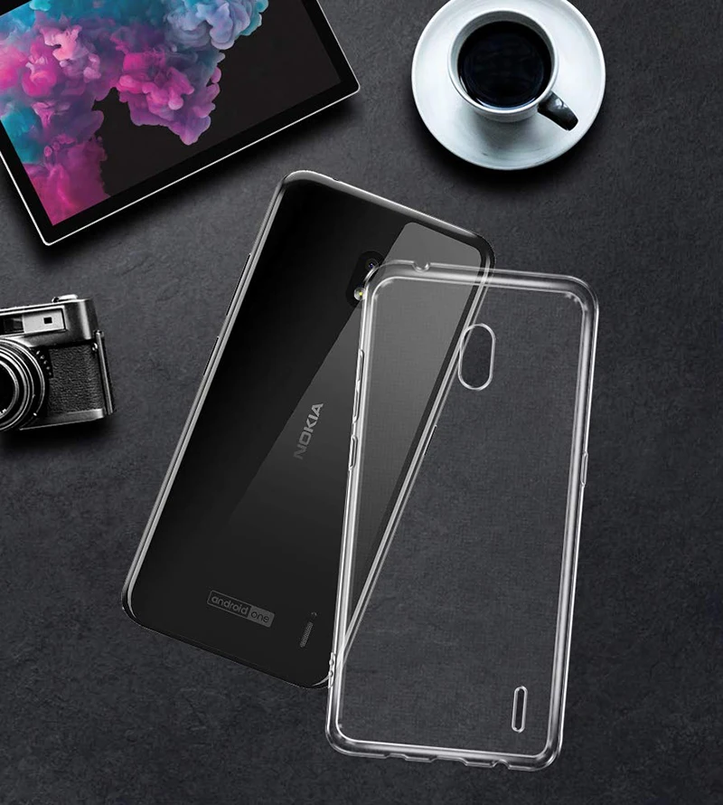 

Case For Nokia 2.2 TPU Silicon Clear Fitted Bumper Soft Case for Nokia 2.2 5.71" Transparent Back Cover