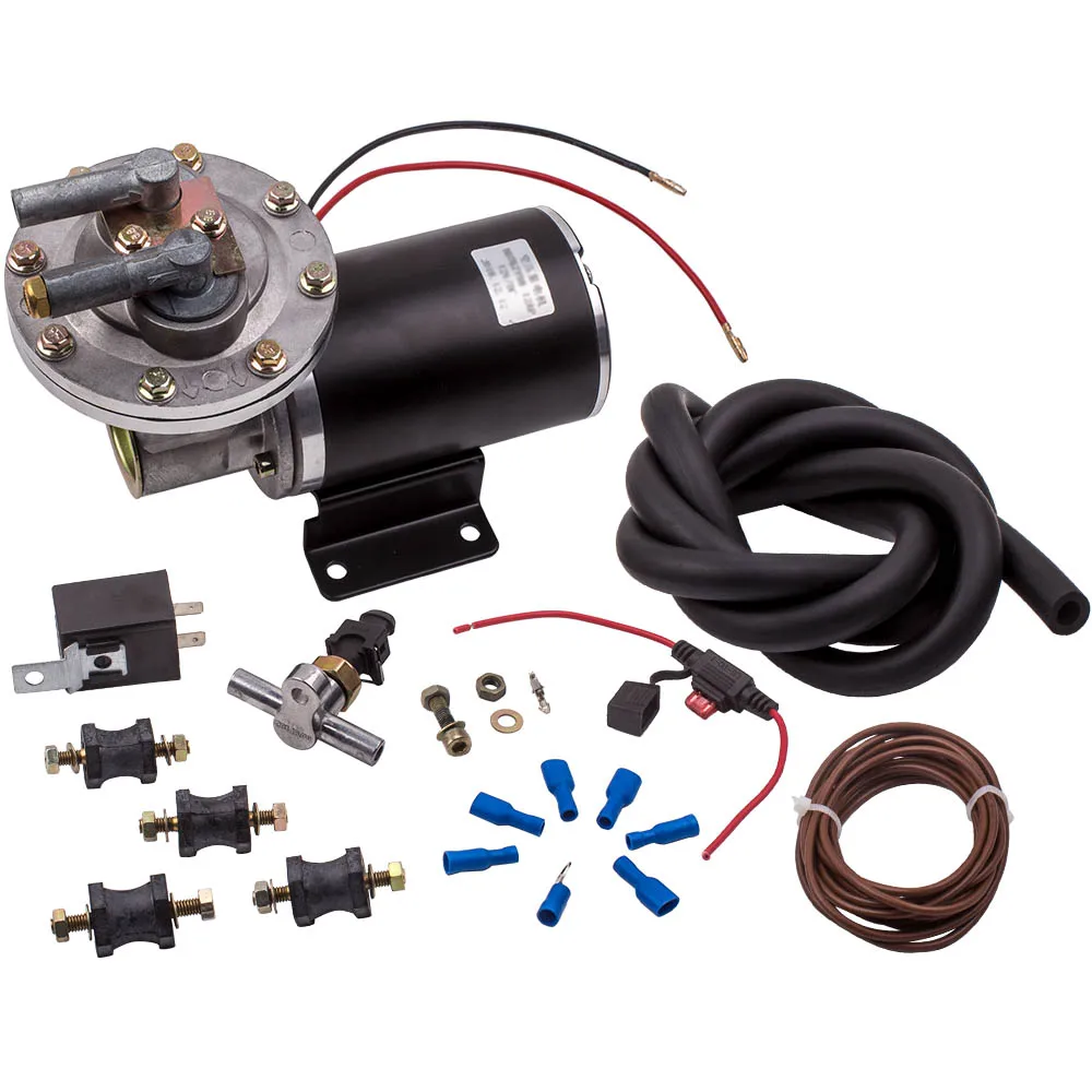 

Electric Vacuum Pump Kit Mounting Hardware for Brake Booster 12 Volt 18 to 22