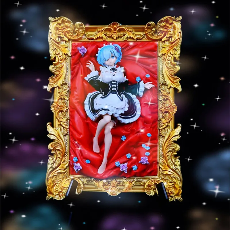 

Экшн-фигурки из ПВХ с фоторамкой «Re: A Different World From Zero Rem»