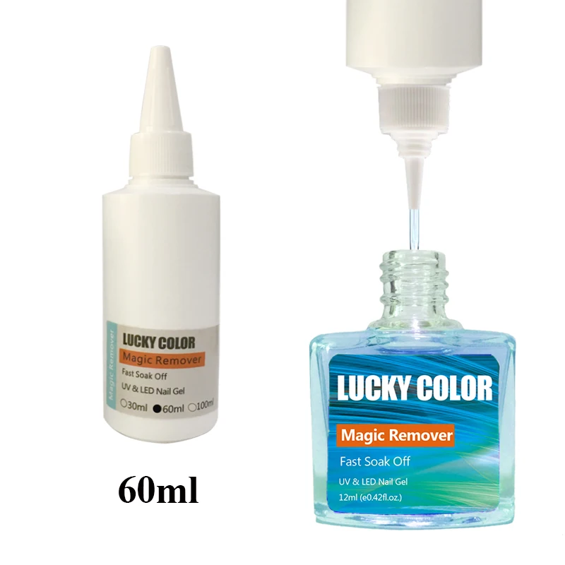 Волшебный гель для удаления ногтей 12 мл быстрого лака не требуется УФ