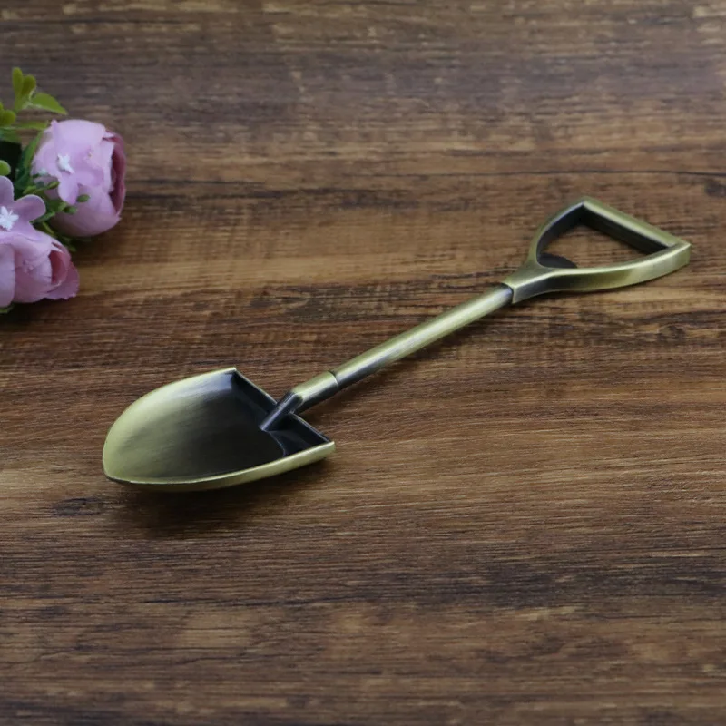 

Bronze Color Handcrafted In Zinc Alloy Edc Bottle Opener Shovel Shape Bar Beer Accessories Creative Design Kitchen Gadgets