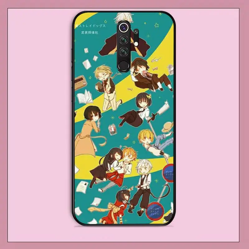 TOPLBPCS Japan anime bungou stray dogs Dazai Osamu DIY phone Case cover Shell for RedMi note 9 4 5 6 7 5a 8 pro max 4X 5A 8T | Мобильные