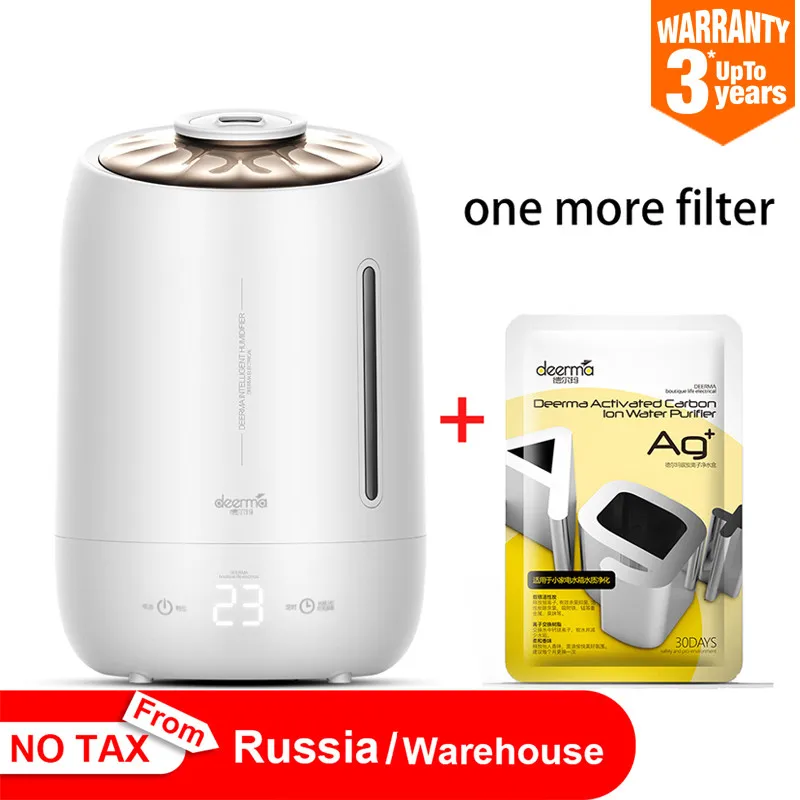 Deerma увлажнители воздуха 5l отключения микрофона ультразвука в очиститель для