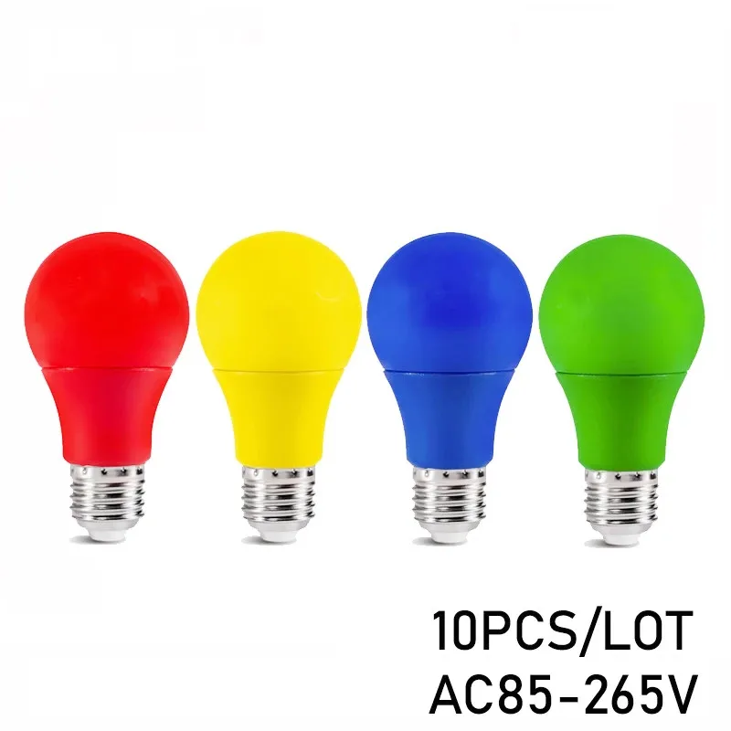 

New Colorful Globe Light Bulb Led Bar Light 5W 7W 9W Red Blue Green Yellow Pink Lampara Led For Bar KTV Party Lighting rgb lamp