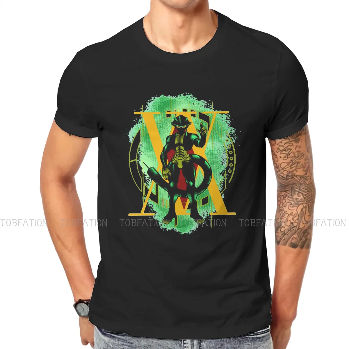 

Meruem O Neck TShirt Hunter X Hunter KlIIuaz Cartoon Pure Cotton Basic T Shirt Men Clothes Fashion Fluffy Big Sale