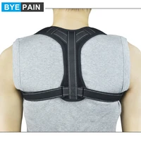 1pcs byepain adjustable posture corrector reflective stripe back support correct belt shaper shoulder posture support strap