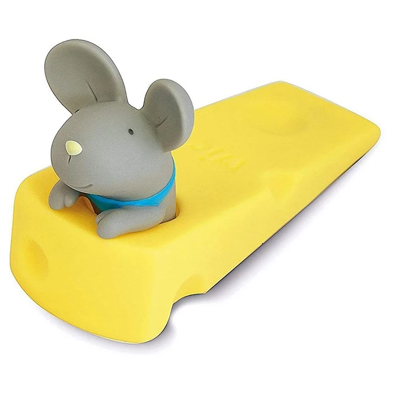 

Милый стопор для мыши, серый дверной стопор для мыши, декоративный дверной стопор для животных