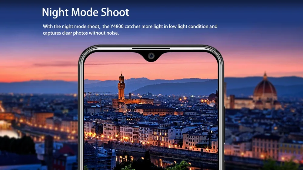 Мобильный телефон OUKITEL Y4800 6," FHD+ Android 9,0, четыре ядра, 6 ГБ ОЗУ, 128 Гб ПЗУ, мобильный телефон, отпечаток пальца, 4000 мАч, смартфон для распознавания лица