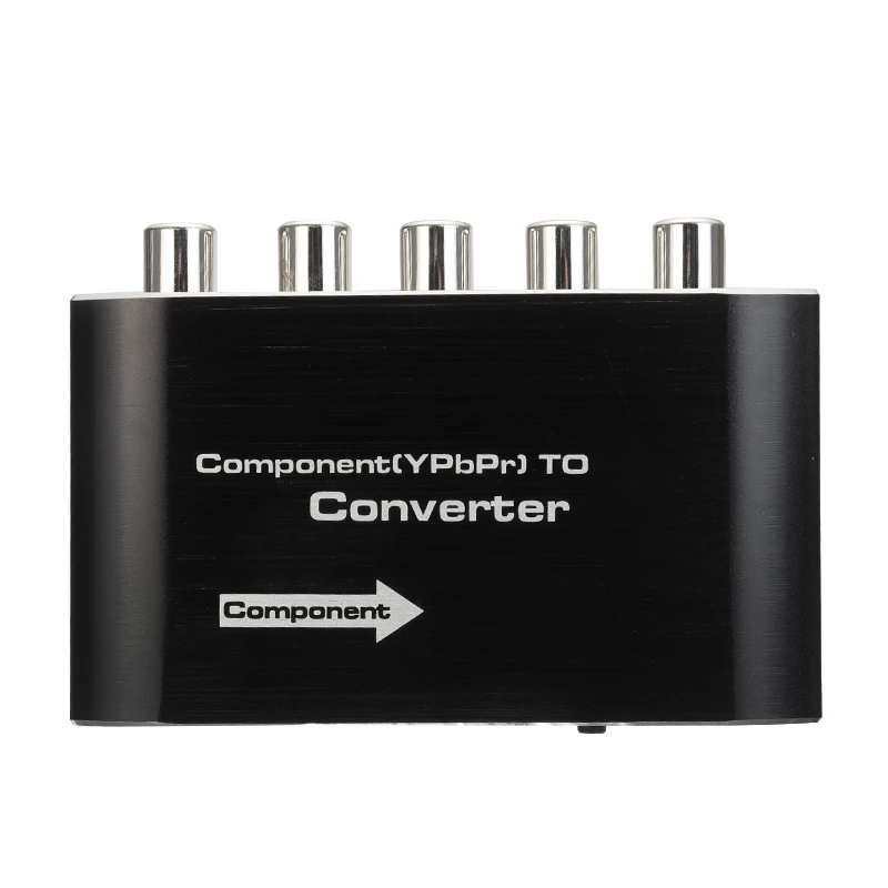 New Arrival Audio Video Adapter RGB RCA VGA to HDMI-compatible 1080P AV Component Converter Box for VHS DVD PS2 Xbox Wii | Электроника