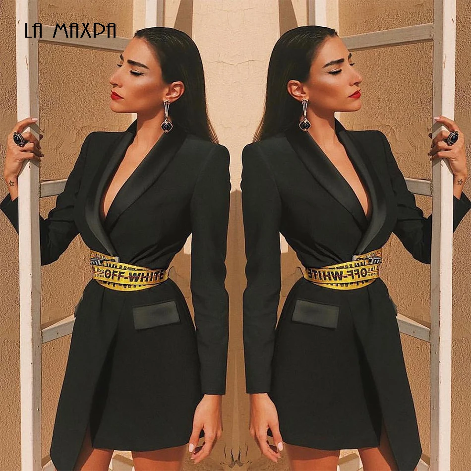 Новинка 2020 хит продаж летний женский модный черный костюм куртка женское мини