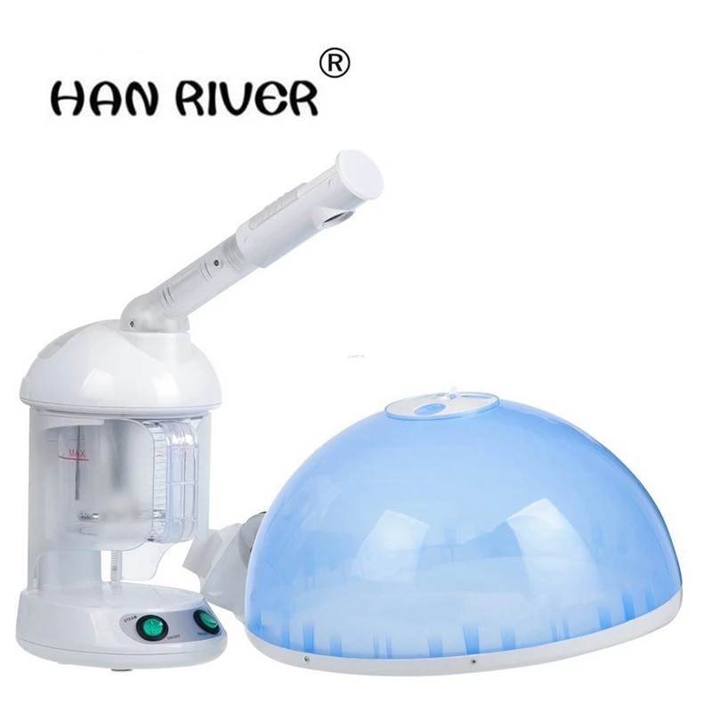 Treatment Machine Salon Ozone Facial Steamer Porable 2 In 1facial &hair Steamer Skin Care Face Care Hair Care
