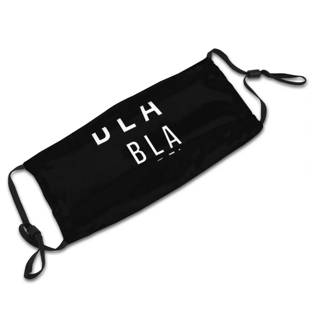 Bla Diy маска для лица взрослых детей Blah минималистичные комиксы художественный