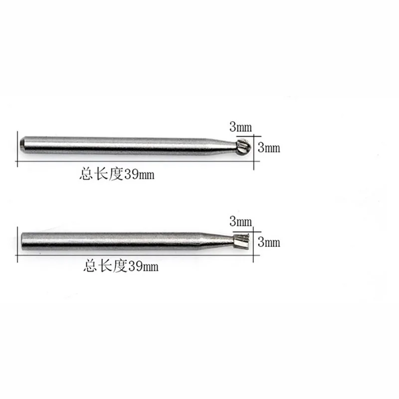 6 шт./компл. HSS Высокоскоростная сталь Вращающийся набор файлов шлифовальный
