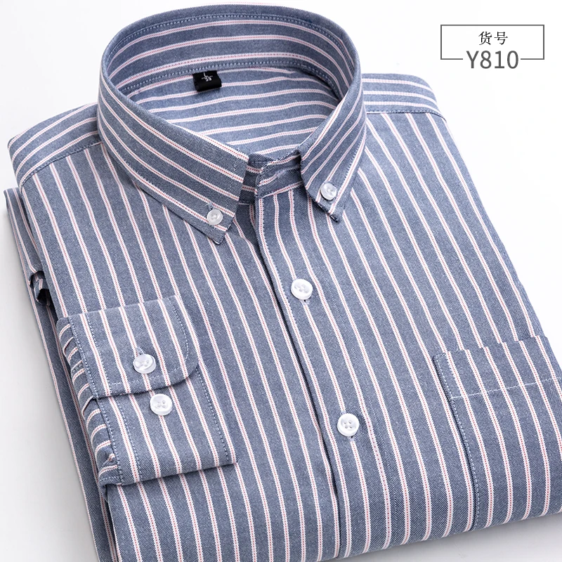 Рубашка мужская осенняя и зимняя новая официальная одежда Повседневная рубашка
