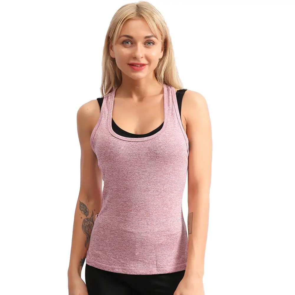

Yoga Vest Sport Singlet Women Athletic Fitness Sport Tank Tops Gym Running Training Yoga Shirts