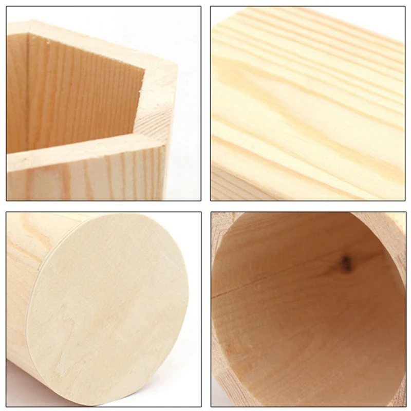 

Multifunctional Wooden Office Organizer Fashion Lovely Design Pencil Holders Desk Office Accessories Pen Holder