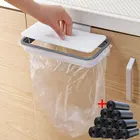 Пластиковый подвесной кронштейн для мусорных пакетов, кухонная портативная стойка для хранения мусора, крючок для пакетов, подставка для сухой полки, домашняя уборка Orga