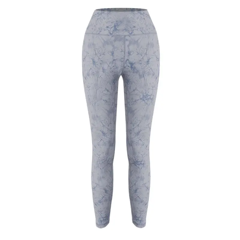 

2021 New Print Yoga Pants Women Leggings For Fitness Tie Dye High Waist Long Pants Women Hip Push UP Tights Women Gym Clothing