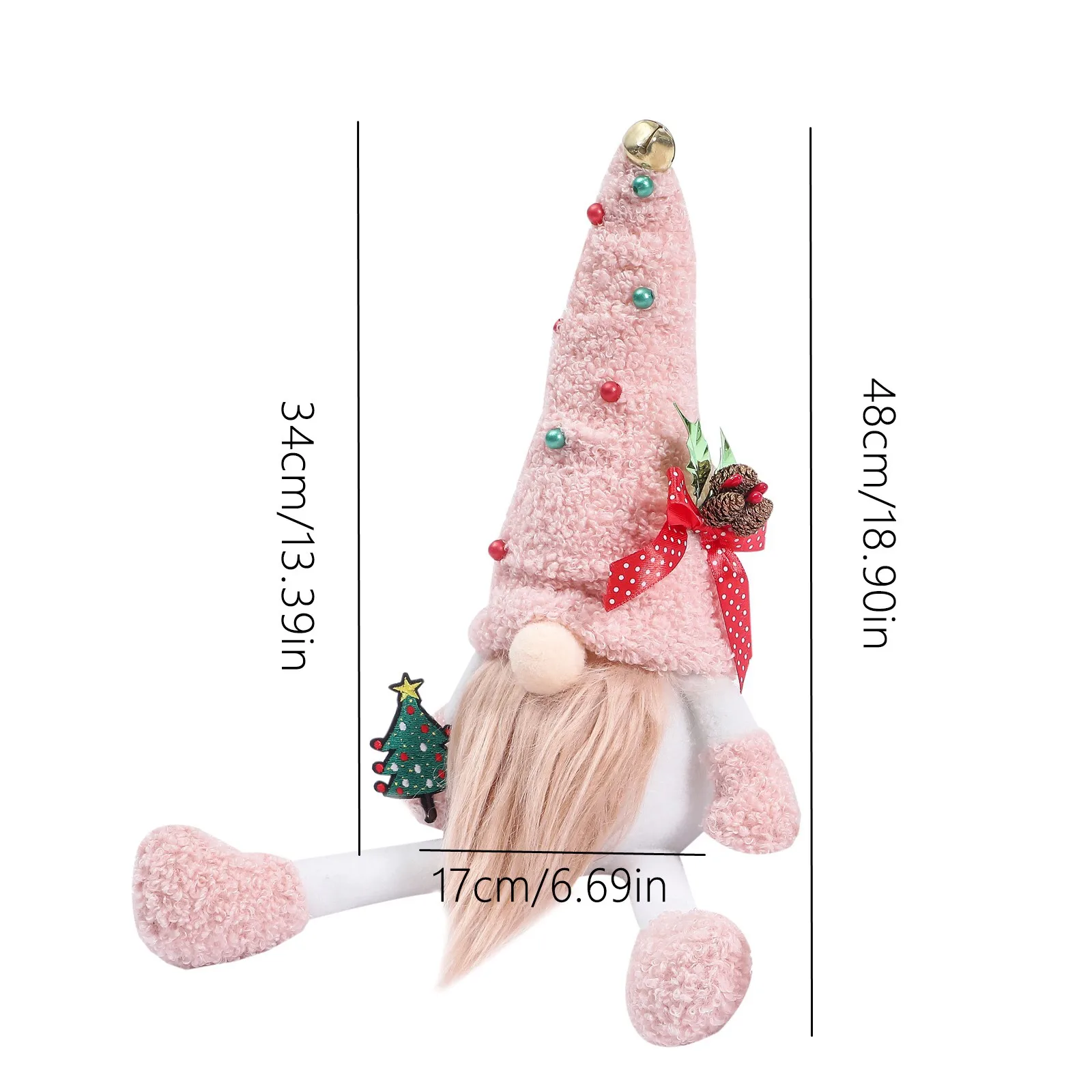 

Christmas 2021 Orange Hat Sunflower Faceless Doll Harvest Festival Ornament Gnome Dwarf Doll Home Party Decorations Kids Toy